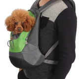 Ventilated Small Pet Carrier Backpack – Hands-Free Nylon Travel Bag with Adjustable Head Opening and Side Pockets, Ideal for Walking, Hiking and Daily Outings with Small Dogs and Cats (S, Blue) In Australia - Darrahopens