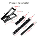 Four-Way Pressure Woodworking Clamp with Scissor-Head and Slotted Fixing Bars for Panel Gluing, Joinery, and Edge Bonding Tasks (2PCS) In Australia - Darrahopens