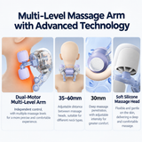 Wireless Neck and Shoulder Kneading Massage Pillow with Heat, Multi-Position Body Relaxation Device for Home Office and Daily Comfort (Lavender) In Australia - Darrahopens