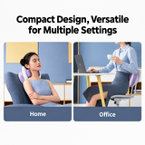 Wireless Neck and Shoulder Kneading Massage Pillow with Heat, Multi-Position Body Relaxation Device for Home Office and Daily Comfort (Lavender) In Australia - Darrahopens
