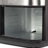 Darrahopens Appliances > Kitchen Appliances > Air Fryers Smart Stainless Steel Air Fryer with Visible Glass Window, Touch and APP Control, Large Capacity for Oil-Free Cooking of Fries, Meat, Vegetables and Desserts in Home Kitchens (Silver) In Australia - Darrahopens