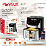 Darrahopens Appliances > Kitchen Appliances > Air Fryers Smart Stainless Steel Air Fryer with Visible Glass Window, Touch and APP Control, Large Capacity for Oil-Free Cooking of Fries, Meat, Vegetables and Desserts in Home Kitchens (Silver) In Australia - Darrahopens