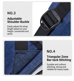 Pet Carrier Backpack for Travel, Hiking, and Vet Visits – Breathable Mesh Design with Reflective Safety Strips, Ideal for Cats and Small Dogs, Hands-Free Convenience for Outdoor Adventures (Navy)