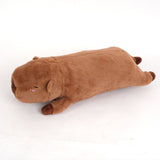 USB-Powered Capybara Plush Heating Pillow – Cute Cartoon Animal Design for Warmth and Comfort, Perfect for Belly, Waist, and Neck Heat Therapy, Ideal as a Cozy Hugging Companion for Home and Office Use (Brown) In Australia - Darrahopens