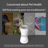 USB Rechargeable Electric Pet Paw Washer Cup – Automatic Dog Foot Cleaner with Soft Silicone Bristles for Quick Mud & Dirt Removal After Walks, Ideal for Indoor Hygiene, Portable & Splash-Proof Design for Small to Medium Pets (Pink)