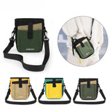Hands-Free Dog Training Treat Pouch with Multi-Pocket Design, Portable Walking Belt Bag for Pet Snacks, Waste Bags, and Personal Items, Durable and Adjustable for Outdoor Adventures (Brown)