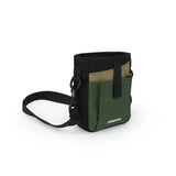 Hands-Free Dog Training Treat Pouch with Multi-Pocket Design, Portable Walking Belt Bag for Pet Snacks, Waste Bags, and Personal Items, Durable and Adjustable for Outdoor Adventures (DarkGreen)