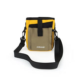 Hands-Free Dog Training Treat Pouch with Multi-Pocket Design, Portable Walking Belt Bag for Pet Snacks, Waste Bags, and Personal Items, Durable and Adjustable for Outdoor Adventures (Yellow)