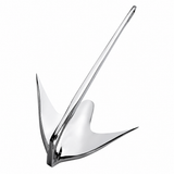 Bruce Style Anchor with Mirror Polished Finish for Boat and Yacht Mooring in Various Marine Environments (2kg) In Australia - Darrahopens