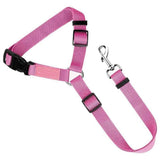Protect Your Pet on the Road: 2-in-1 Adjustable Dog Car Safety Tether and Leash, 360° Rotating Hook for Cars and SUVs, Secure Your Cat or Dog During Travel (Pink) In Australia - Darrahopens