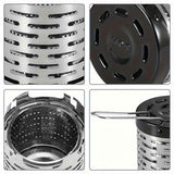 Portable Stainless Steel Camping Heater for Outdoor Cooking and Warming – Perfect for Tent, Snow, Ice Fishing, and Backpacking Trips with Detachable Handle (Silver) In Australia - Darrahopens