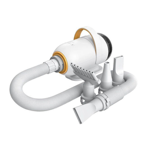 Smart Pet Grooming Dryer with Adjustable Speed Temperature and Replaceable Nozzles for Quick Drying and Loose Hair Removal After Bathing for Cats and Dogs at Home (Upgraded Blow & Suction Pet Dryer) In Australia - Darrahopens