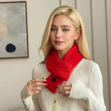 Smart Heated Winter Scarf with USB Power, 3-Temperature Control, Washable Design for Neck Warmth in Office, Home, and Outdoor Camping (Grey) In Australia - Darrahopens
