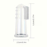 Soft Silicone Pet Finger Toothbrush - Gentle Dental Care for Dogs and Cats, Easy Teeth Cleaning Tool with Recyclable Materials, Perfect for Daily Oral Hygiene In Australia - Darrahopens