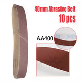 Angle Grinder Belt Sander Attachment Metal Bracket with Three Roller Support for Pipe Tube 360 Degree Sanding Polishing Woodworking Metalworking (Round Tube Sander (M10))