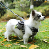 Compact mini backpack dog waste bag holder keeps your hands free during walks and training. Clips to leash or harness, stores rolls of bags plus small treats. Say goodbye to messy pockets. (Green) In Australia - Darrahopens