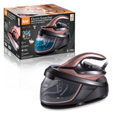 Professional Steam Iron with Ceramic Soleplate and 1.5L Detachable Water Tank for Home Use, Vertical Steaming, Dry Ironing, and Auto Shut-Off Feature for Wrinkle-Free Fabrics (RoseGold) In Australia - Darrahopens