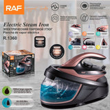 Professional Steam Iron with Ceramic Soleplate and 1.5L Detachable Water Tank for Home Use, Vertical Steaming, Dry Ironing, and Auto Shut-Off Feature for Wrinkle-Free Fabrics (RoseGold) In Australia - Darrahopens