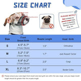 Soft Breathable Mesh Dog Muzzle for Small Medium Large Dogs, Adjustable Anti-Biting Barking Chewing Muzzle for Walking, Training, and Grooming (L, Black)