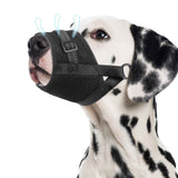 Soft Breathable Mesh Dog Muzzle for Small Medium Large Dogs, Adjustable Anti-Biting Barking Chewing Muzzle for Walking, Training, and Grooming (L, Pink) In Australia - Darrahopens