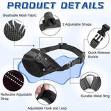 Soft Breathable Mesh Dog Muzzle for Small Medium Large Dogs, Adjustable Anti-Biting Barking Chewing Muzzle for Walking, Training, and Grooming (S, Black) In Australia - Darrahopens