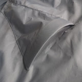 420D/600D Marine Grade Oxford Boat Cover with UV and Waterproof PU Coating, Heavy Duty V-Hull Protection for Docking and Trailer Transport, All-Weather Dust and Sun Shield (Grey 600D Oxford, B)
