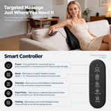 Ergonomic Walking Massage Lumbar Pillow with Soothing Heat and Adjustable Intensity for Home Sofa Relaxation and Back Comfort (Standard Version) In Australia - Darrahopens