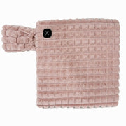 USB-Powered Heated Seat Cushion with Plush Faux Rabbit Fur, Anti-Slip Base, and Foldable Backrest – Ideal for Office Chairs, Car Seats, and Outdoor Camping Chairs in Rock Gray, Cherry Pink, and Fallen Yellow. (90×45×4cm, Pink)