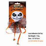 Delight your feline friend this spooky season with our Halloween-themed catnip toys, featuring plush skeletons, mummies, and pumpkins that awaken your cat’s playful instincts for hours of self-amusing fun. (Lace Adhesive) In Australia - Darrahopens