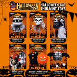 Delight your feline friend this spooky season with our Halloween-themed catnip toys, featuring plush skeletons, mummies, and pumpkins that awaken your cat’s playful instincts for hours of self-amusing fun. (Lace Adhesive)