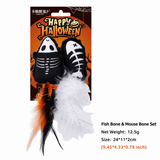 Delight your feline friend this spooky season with our Halloween-themed catnip toys, featuring plush skeletons, mummies, and pumpkins that awaken your cat’s playful instincts for hours of self-amusing fun. (Lace Adhesive) In Australia - Darrahopens