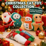 Christmas Plush Catnip Toys with Interactive Teaser Wands – Santa, Snowman, Gingerbread, Bell, and Tree Designs for Kittens and Indoor Cats’ Holiday Fun, Exercise, and Dental Care (Feather Christmas Tree) In Australia - Darrahopens