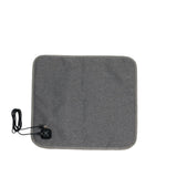 USB-Powered Heated Seat Cushion in Grey Oxford Fabric – Portable Warmth for Office, Car, and Outdoor Camping Chairs, Ideal for Cold Weather Comfort in Autumn and Winter (43×43cm)