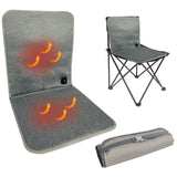 USB-Powered Heated Seat Cushion in Grey Oxford Fabric – Portable Warmth for Office, Car, and Outdoor Camping Chairs, Ideal for Cold Weather Comfort in Autumn and Winter (43×43cm) In Australia - Darrahopens