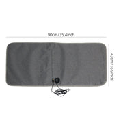 USB-Powered Heated Seat Cushion in Grey Oxford Fabric – Portable Warmth for Office, Car, and Outdoor Camping Chairs, Ideal for Cold Weather Comfort in Autumn and Winter (43×43cm)
