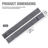 USB-Powered Heated Scarf with Adjustable Temperature, Soft Fleece Neck Warmer for Cold Weather, Perfect for Outdoor Camping, Home Relaxation, and Daily Commute (Dark Gray)