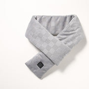 USB-Powered Heated Scarf with Adjustable Temperature, Soft Fleece Neck Warmer for Cold Weather, Perfect for Outdoor Camping, Home Relaxation, and Daily Commute (Dark Gray)