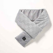 USB-Powered Heated Scarf with Adjustable Temperature, Soft Fleece Neck Warmer for Cold Weather, Perfect for Outdoor Camping, Home Relaxation, and Daily Commute (Light Gray) In Australia - Darrahopens