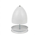 Iron Candle Warmer Lamp with Elegant Egg-Shaped Shade, Safe Flameless Scent Melting for Cozy Ambiance in Bedroom, Living Room, Yoga Studio, and Office, Perfect Gift for Christmas, Birthday, Mother's Day, and Valentine's Day (Orange)