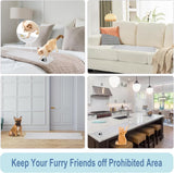 Static Pet Training Mat with Rechargeable Magnetic Controller for Cats and Dogs – Waterproof, Flexible, and Washable Indoor Deterrent Pad for Sofa, Bed, Couch, Kitchen Counter, and Doorway Area Restriction Training (20*48in)
