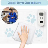 Static Pet Training Mat with Rechargeable Magnetic Controller for Cats and Dogs – Waterproof, Flexible, and Washable Indoor Deterrent Pad for Sofa, Bed, Couch, Kitchen Counter, and Doorway Area Restriction Training (20*48in)