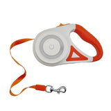Illuminated Retractable Dog Leash with Touch-Control Brake and RGB Breathing Light, 360° Tangle-Free, Ergonomic Anti-Slip Handle for Medium and Small Dogs, Perfect for Night Walks and Everyday Strolls (Mint 3M(9.84ft))