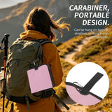Ultralight Portable Folding Seat Cushion – Waterproof, Tear-Resistant PU Outdoor Mat for Hiking, Camping, Picnics, and Park Relaxation with Carabiner Clip and Compact Foldable Design (Green)