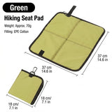 Ultralight Portable Folding Seat Cushion – Waterproof, Tear-Resistant PU Outdoor Mat for Hiking, Camping, Picnics, and Park Relaxation with Carabiner Clip and Compact Foldable Design (Pink) In Australia - Darrahopens