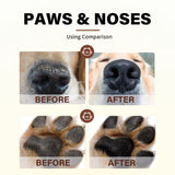 Paw & Nose Care Balm for Dogs and Cats – Deep Moisturizing Treatment for Cracked Pads and Dry Noses, with Coconut Oil or Blueberry Extract, Ideal for Home or On-the-Go Use (OLI00742)