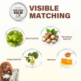 Paw & Nose Care Balm for Dogs and Cats – Deep Moisturizing Treatment for Cracked Pads and Dry Noses, with Coconut Oil or Blueberry Extract, Ideal for Home or On-the-Go Use (OLI00743)
