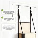 Space-Saving Over-the-Door Cat Hammock with Three Cozy Tiers, Breathable Mesh Lounges, and Sturdy Metal Frame for Multi-Cat Households, Perfect for Indoor Play and Rest Without Floor Footprint. (Beige) In Australia - Darrahopens
