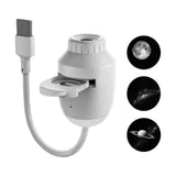 USB-Powered Star Projector Night Light with Interchangeable Film Slides – Create a Romantic Galaxy Ambiance in Your Bedroom, Car, or Party Space with Adjustable Focus and 160° Projection (White) In Australia - Darrahopens