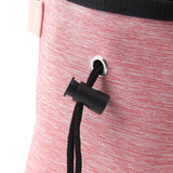 Keep Your Hands Free During Walks and Training Sessions with this Portable Pet Treat Pouch, Featuring a Built-in Poop Bag Dispenser and Quick-Access Hook, Perfect for Rewarding Your Dog On the Go (Pink (With Belt))