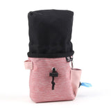 Keep Your Hands Free During Walks and Training Sessions with this Portable Pet Treat Pouch, Featuring a Built-in Poop Bag Dispenser and Quick-Access Hook, Perfect for Rewarding Your Dog On the Go (Pink (Without Belt))